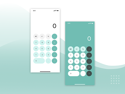 DailyUI 004 - Calculator dailyui design ui vector