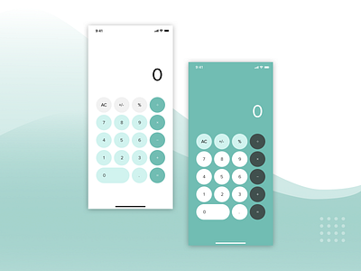 DailyUI 004 - Calculator