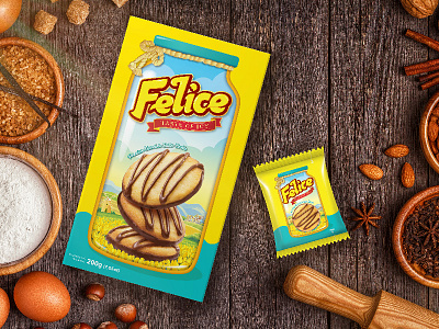 Felice Cookie Packaging