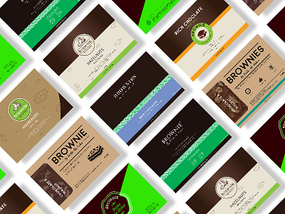 Bring the brownie #16 Design Week branding chocolate corporate identity