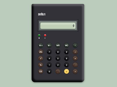 CSS Braun ET66 calculator