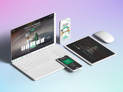 Dubai Police Website Mockup