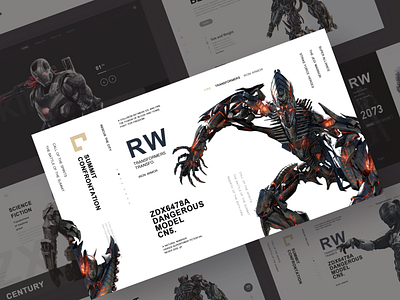Machine armor 6 design game hero sketch ui web