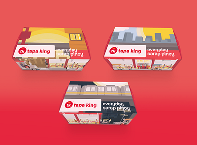 Tapa King Brand Identity & Packaging brand identity branding filipino illustration packaging packaging design