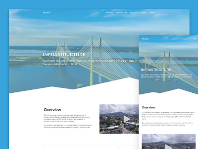 MGMT Website Design creative design minimal web design web