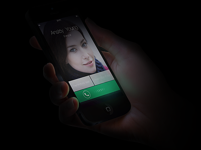 Call 7 avatar call clean display facetime flat future green ios transparent