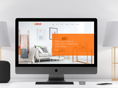Furniture website design furniture mokup trend ui website