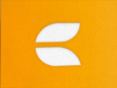 Personal Logo c logo mark monogram orange personal