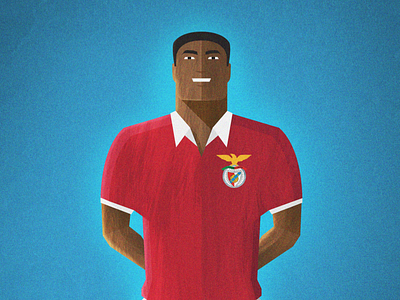 Eusébio benfica eusébio football g2 guardian illustration magazine portugal soccer the