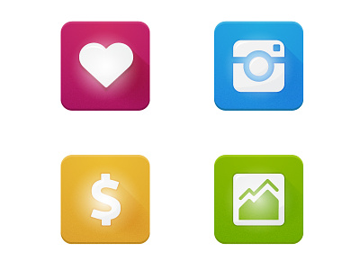 Print Icons dollar heart icons image instagram like money picture print social