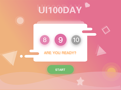 Daily design 9/100 - UI100 days ui