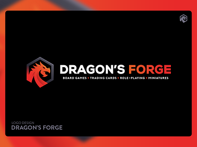 Logo Design for "Dragon's Forge"