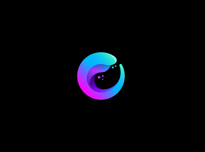 Neon Wave brand branding creative design esports identity logo