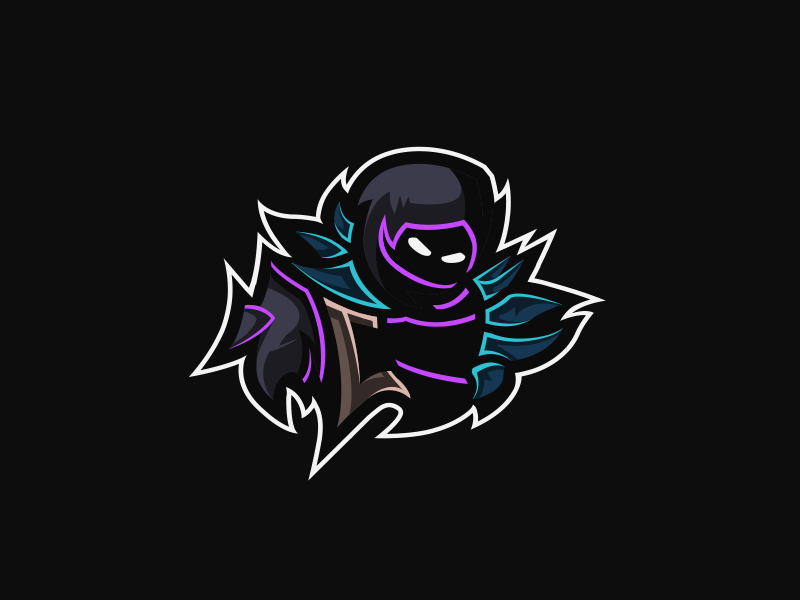 Fortnite raven mascot logo
