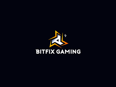 Declined Branding for BitFix Gaming bit brand brand and identity branding cd ci corporate logo