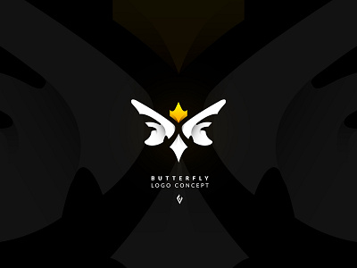 " royal butterfly " - Logo Concept brand branding concept corporate logo premade