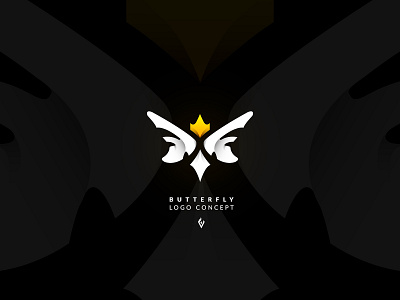 " royal butterfly " - Logo Concept