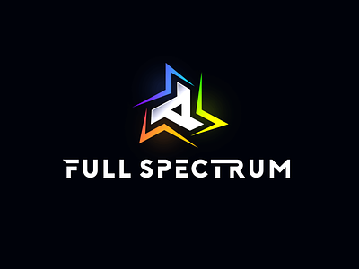 Logo for "Full Spectrum ESA" brand brand and identity branding corporate creative design esports identity logo team