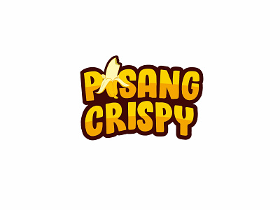 Pisang Crispy branding logo