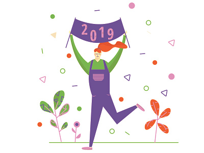 2019 2019 happy illustration new new year new year 2019 year