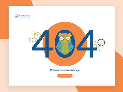 404 404 404 page bird kindergarten owl school
