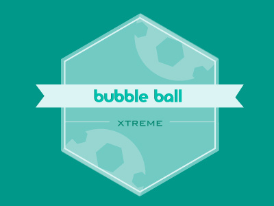 Bubbleball Logo bubbleball graphic logo soccer