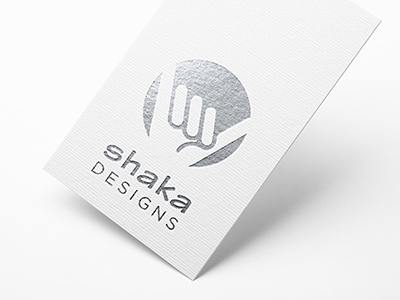 Shaka Designs Logo design hang loose iconic logo shaka website