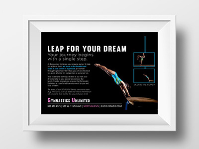 Gymnastics Unlimited Advertisement