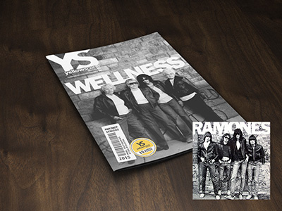 2015 Album Cover Series 15 albums anniversary black cover magazine white yellow scene