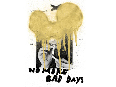 No More Bad Days collage illustration