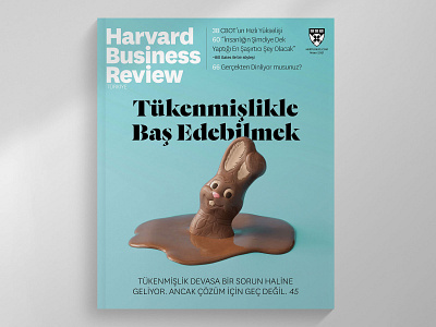 Harvard Business Review Türkiye Nisan 2021 Cover cover editorial graphic design magazine