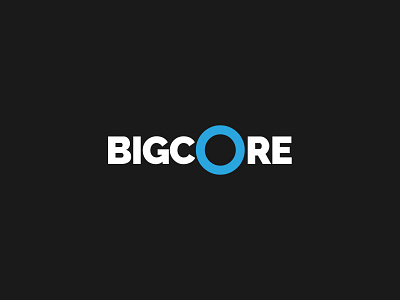 Bigcore branding cloud logo logo design