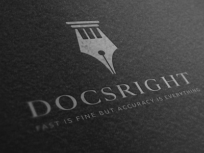 Docsright logo branding design graphic design illustration law logo legal logo