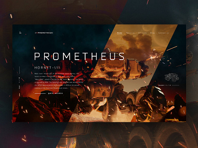 Prometheus 3d concept dribble first shot promo site web