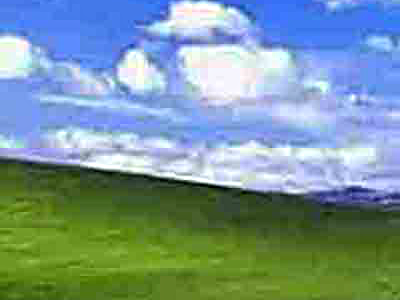 Imperfect Bliss - JPEG quality experiment bliss compression desktop digital experimental glitch grass jpeg lossy photography sky windows