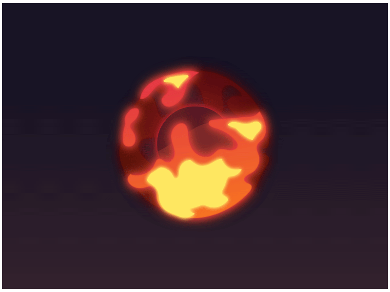 Ballfire 2d 2d animation animation vfx
