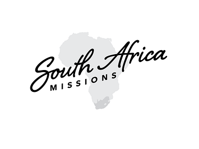 South Africa Missions Logo africa brand branding design identity logo logomark mark ministry missionary missions south africa typography xhosa