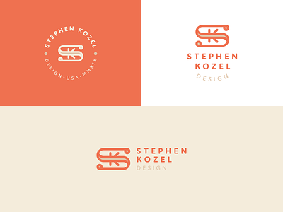 Personal Mark with Type brand branding graphic design k lettermark logo logomark logotype mark monogram s vector