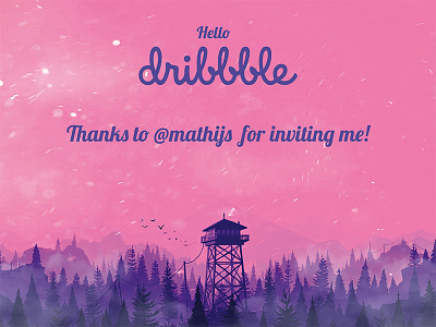 Hello Dribbble!