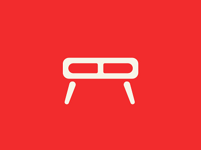 MARC Hand Made Furniture branding design flat identity logo vector