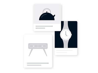 Icons 🛒 ✉️ app design flat icon identity illustration minimal ui vector