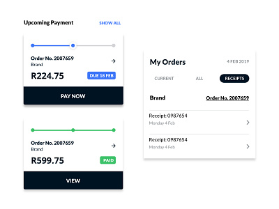 Fintech UI Components