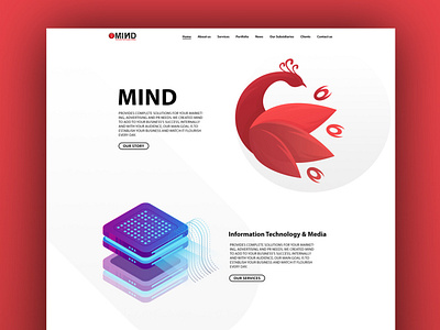 My latest work Mind - Website Design & Development branding design dubbing ecommerce illustration it logo marketing media mind mobileapplications socialmedia subtitling ui ux vector waleedsayed website