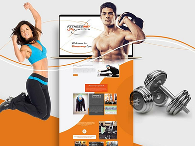 Fitness way gym website design design fitness fitnesswaygym website