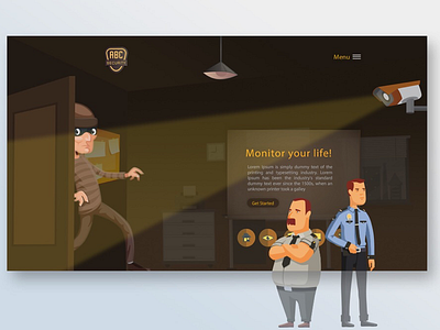 ABC Security Website design