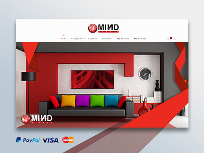 Mind Stores Website Design Development design ecommerce ecommerce design illustration onlineshop onlineshopping website