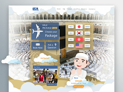 Air 1 Travel Website Design Development