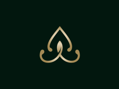 Ornamental Letter A Logo by Dovs on Dribbble