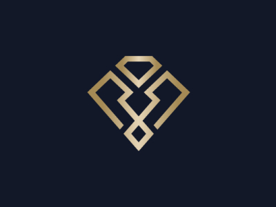 Diamond Lion Logo by Dovs on Dribbble