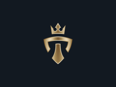 Royal T Shield Logo branding company brand logo company branding crown design letter logo luxury modern strong vector